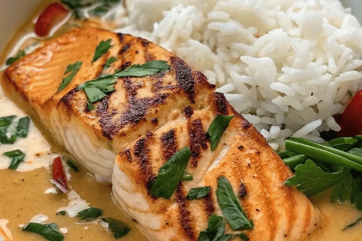 Thai Coconut Salmon Curry