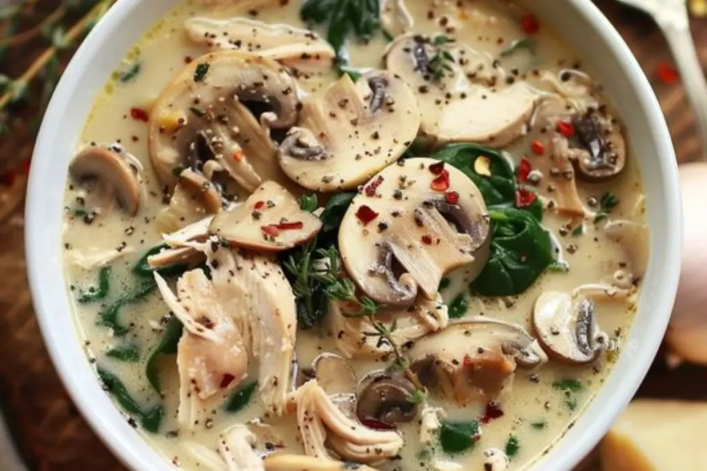 Easy Rotisserie Chicken Mushroom Soup Recipe
