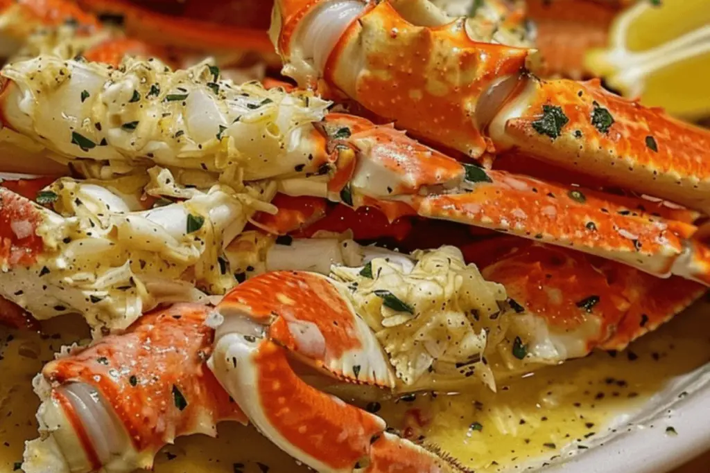 Garlic Butter Crab Legs - cookefast.com