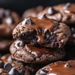 CHOCOLATE LAVA BROWNIE COOKIES