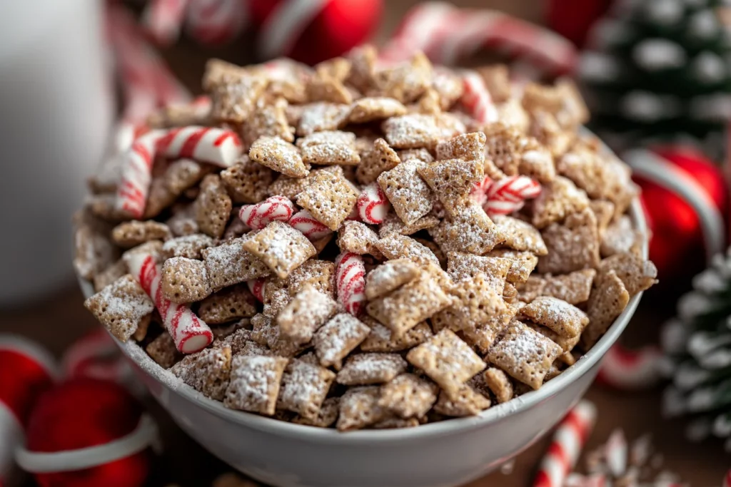 CANDY CANE PEPPERMINT PUPPY CHOW