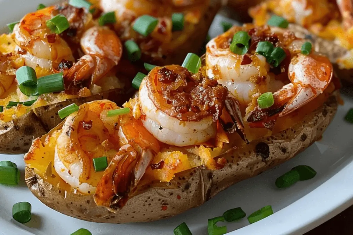 Flavorful Cajun Shrimp Loaded Baked Potato - cookefast.com