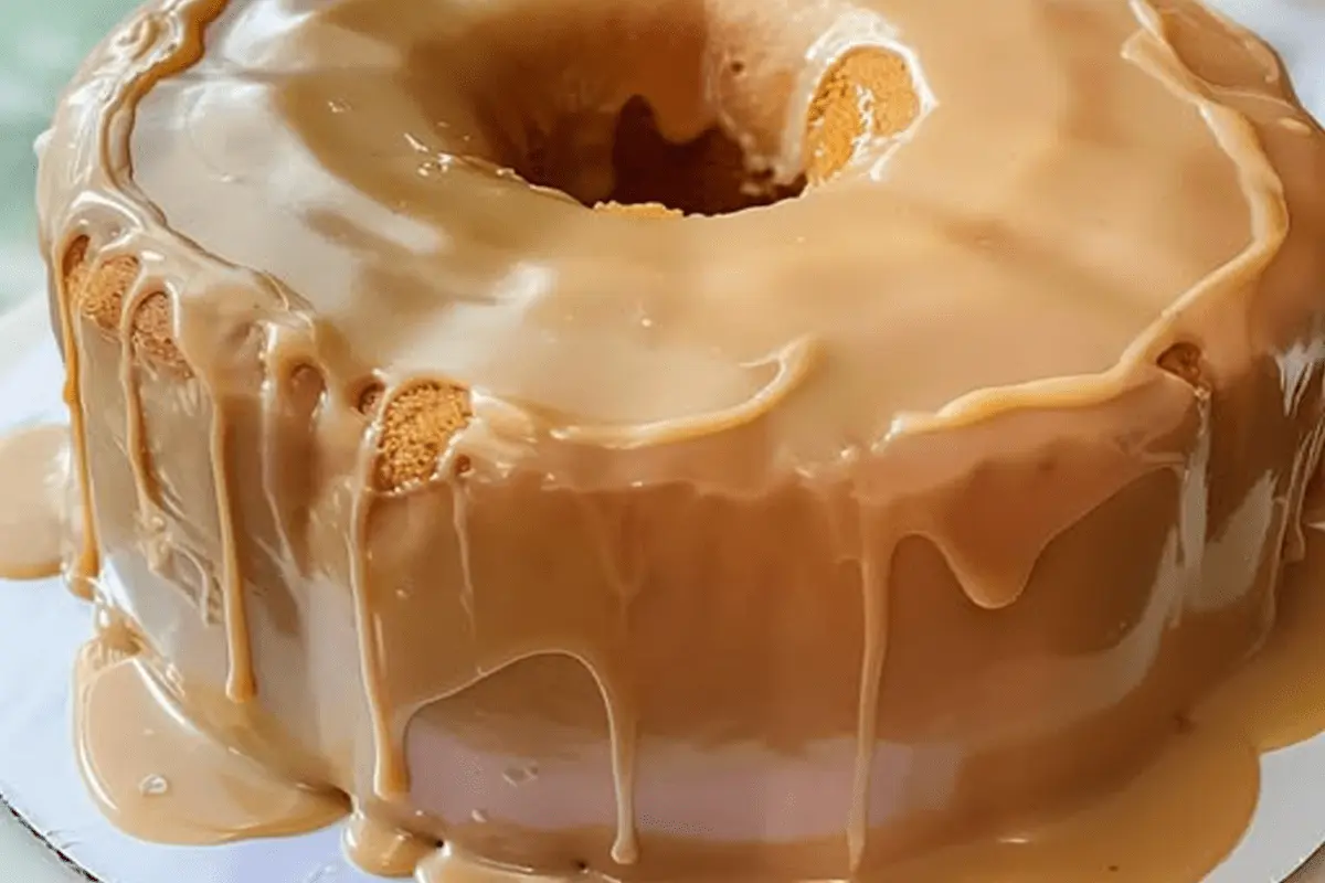 Homemade Caramel Pound Cake