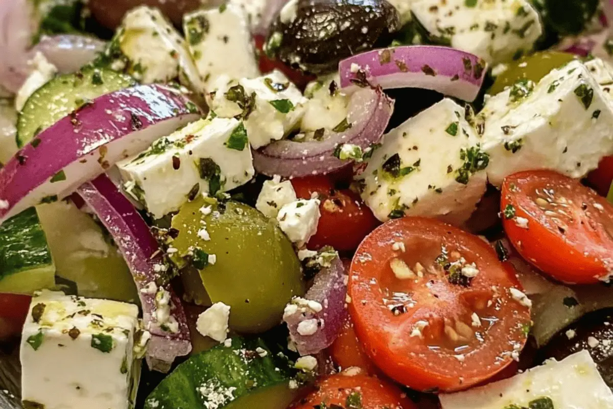 Classic Greek Salad Recipe 