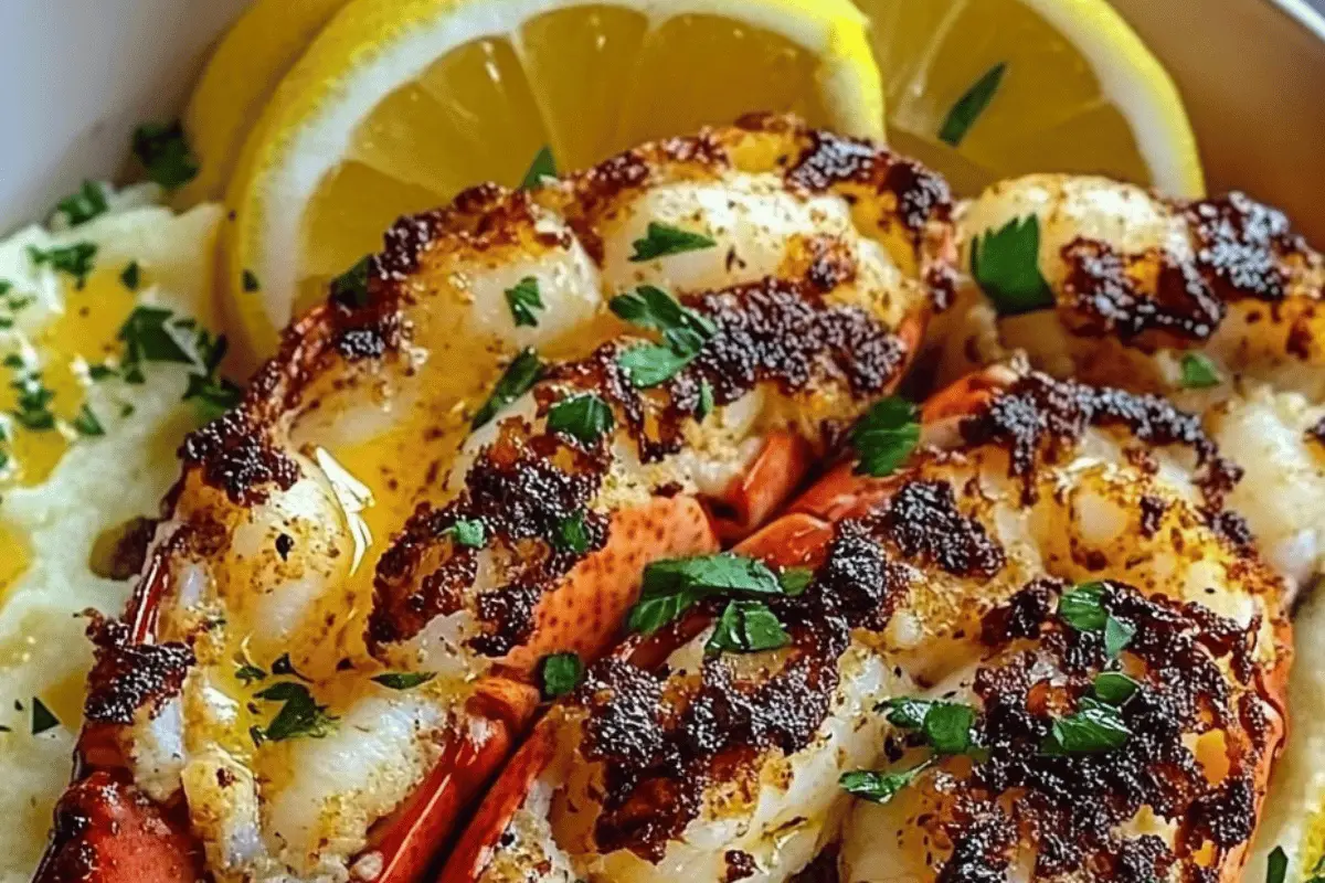 Garlic-Butter Lobster

