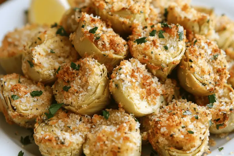 Crispy Parmesan Artichoke Hearts Recipe Perfect Party