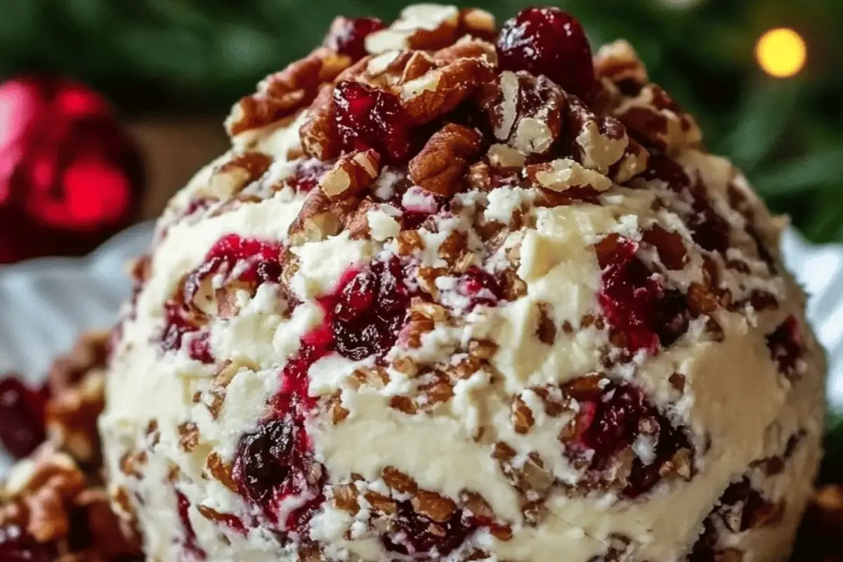 Cranberry Pecan Cheese Ball