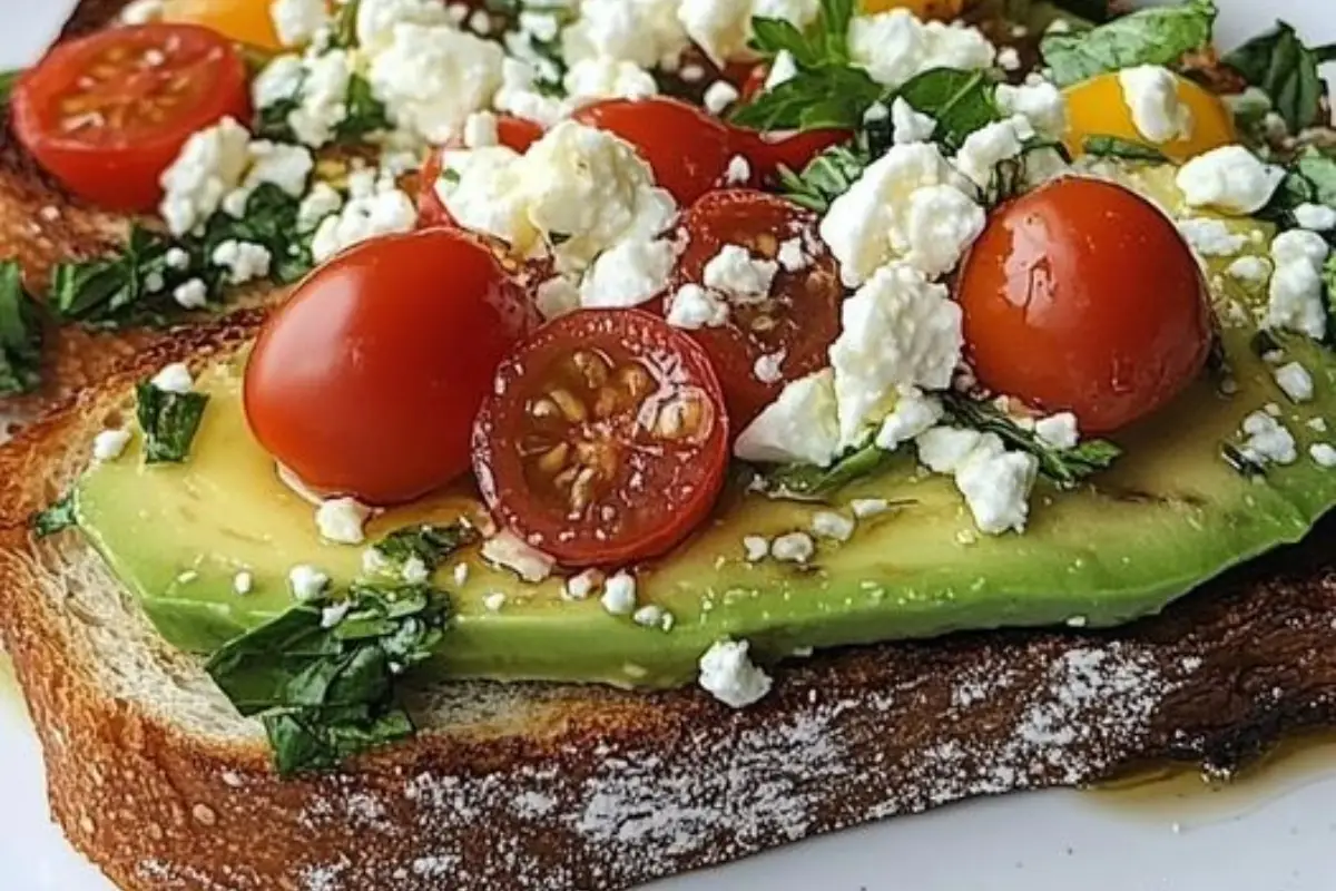  Avocado Feta Toast Delight