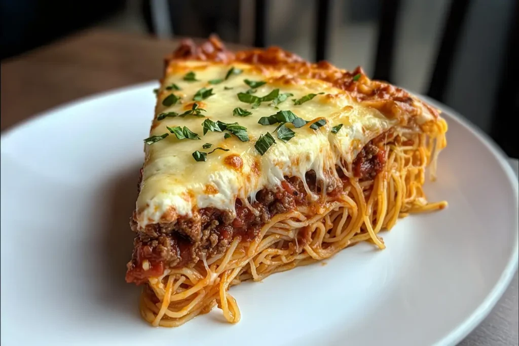 Spaghetti Pie Recipe