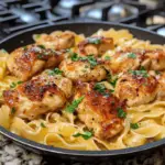 Garlic Butter Chicken with Buttered Noodles Recipe | Easy Comfort Food