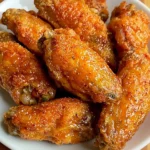 Glazed Dry Rub Chicken Wings