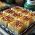 Cassava Cake with Macapuno