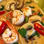 Thai Coconut Shrimp Soup