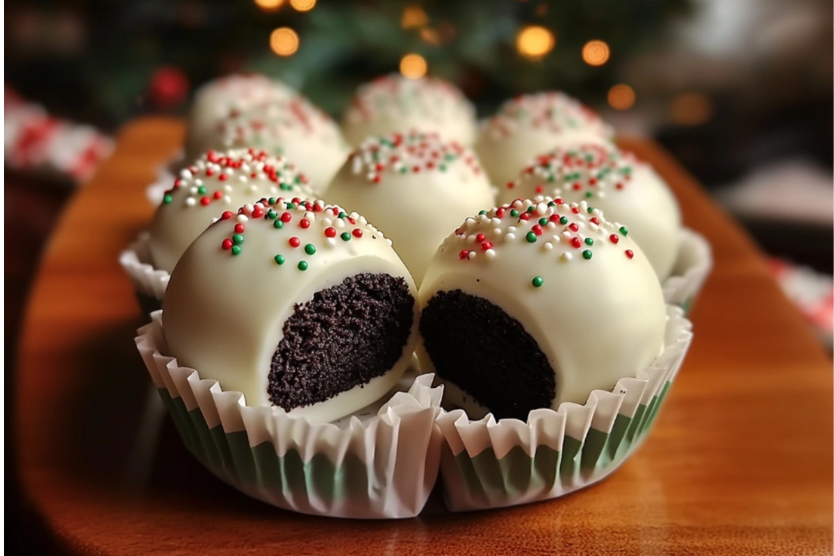 Oreo Balls for Christma