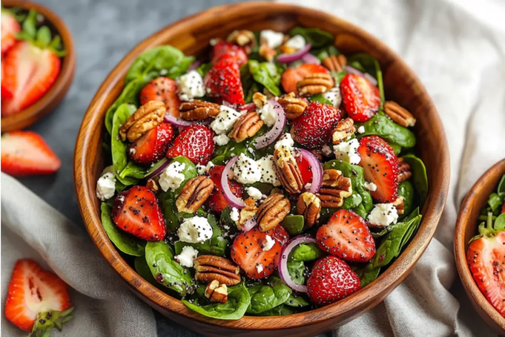 Spinach Strawberry Salad