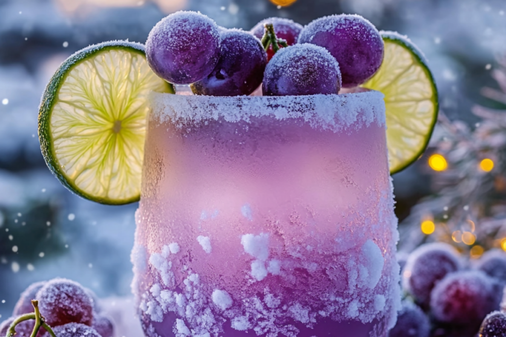 Frosted Grape Bliss Recipe - A Sophisticated and Refreshing Cocktail