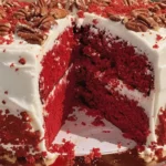 Ruby Red Velvet Pound Cake