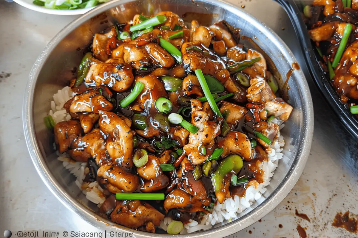 Mongolian Chicken Stir-Fry
