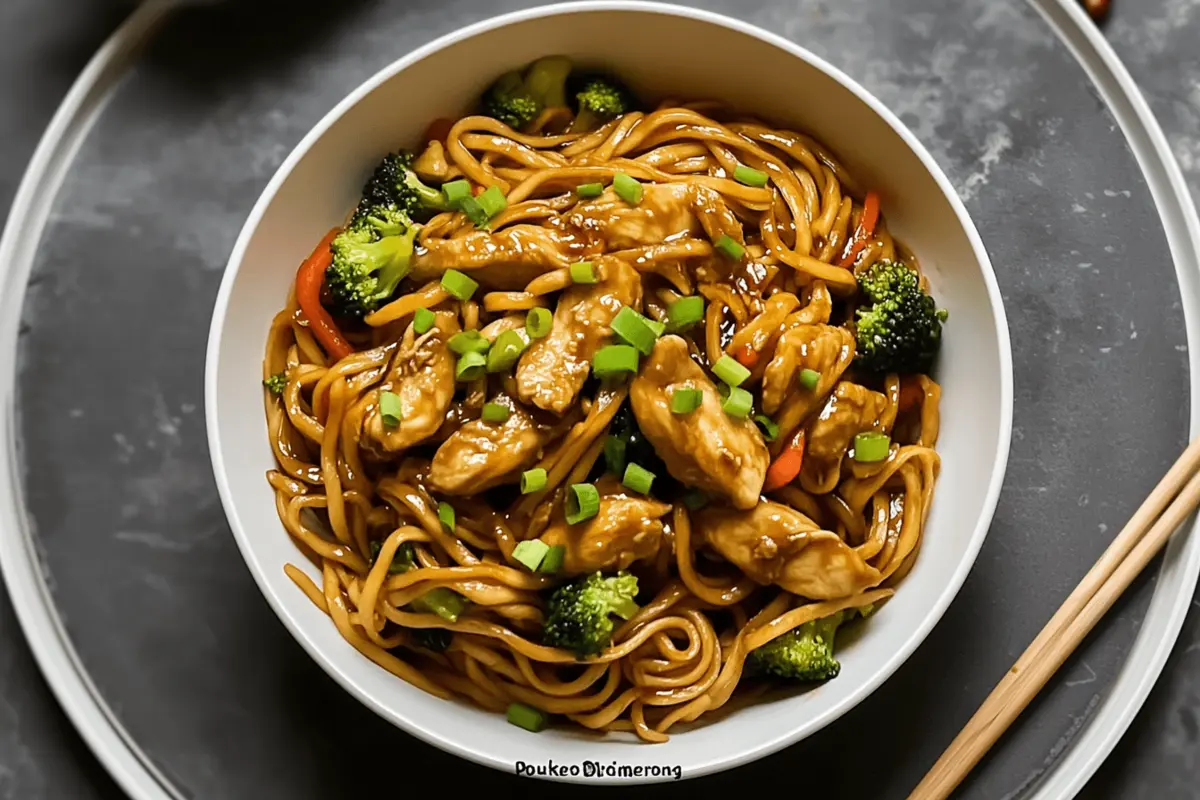 Chicken Lo Mein Recipe