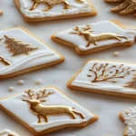 Golden Reindeer Christmas Cookies Recipe
