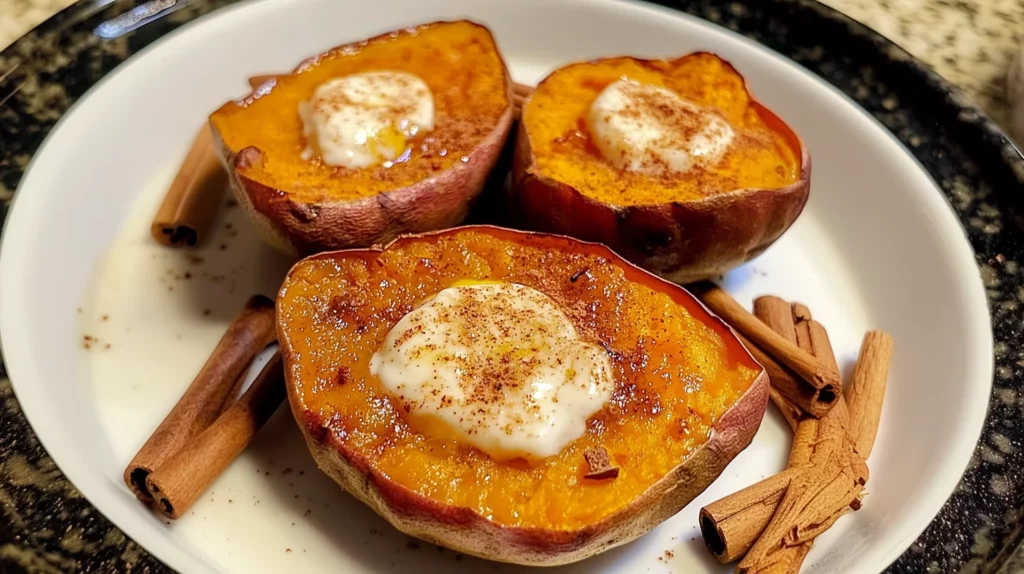 AIR FRYER BAKED SWEET POTATO