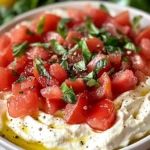 WHIPPED BRUSCHETTA CHEESE DIP