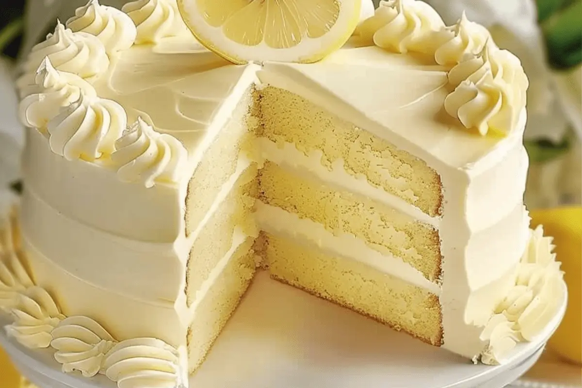 Lemon Velvet Cake