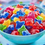A batch of colorful Kool-Aid gummy treats in fun shapes