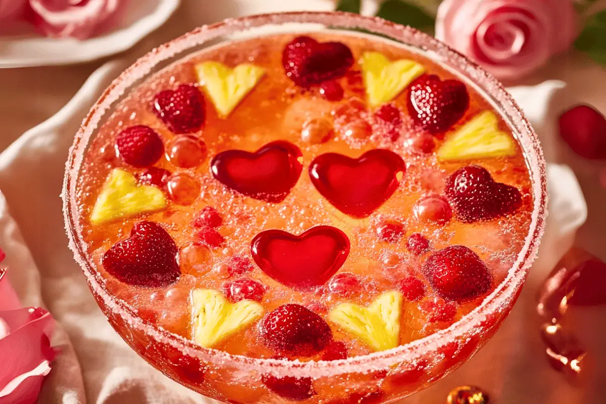 Valentine’s Day Punch: Easy, Romantic Drink for Couples & Parties