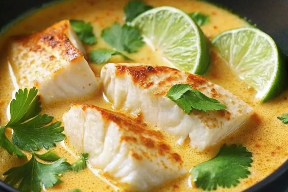 Coconut Lime Fish Soup