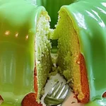 Key Lime Pound Cake with Key Lime Glaze