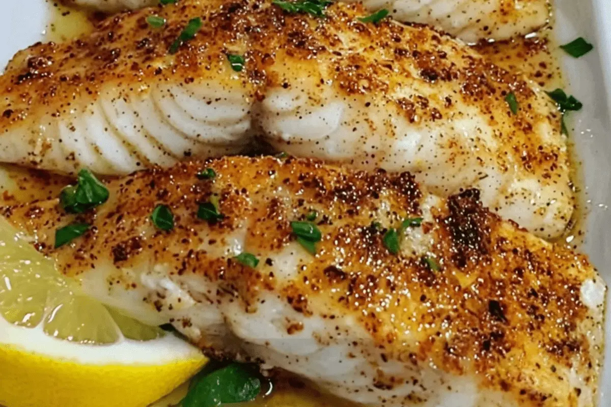 Zesty Lemon Butter Fish Fillet