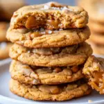 Soft and chewy Caramel Cookies packed with buttery caramel bits. Easy to make and perfect for any occasion!