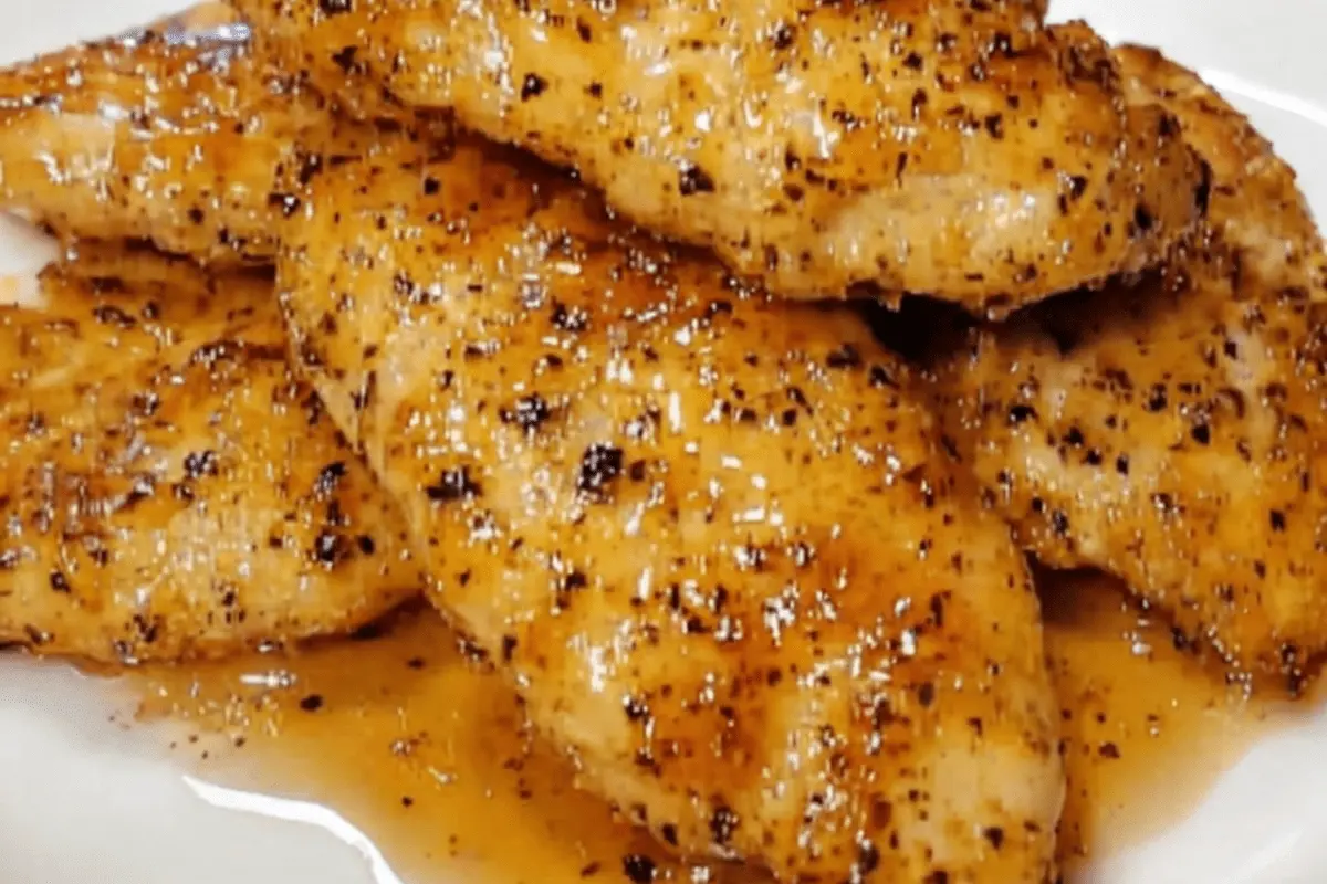 Air Fryer Honey Butter Garlic Chicken Tenders