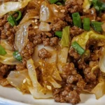 Ground Beef & Cabbage Stir Fry