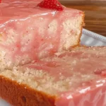 Strawberry Pound Cake with Strawberry Glaze
