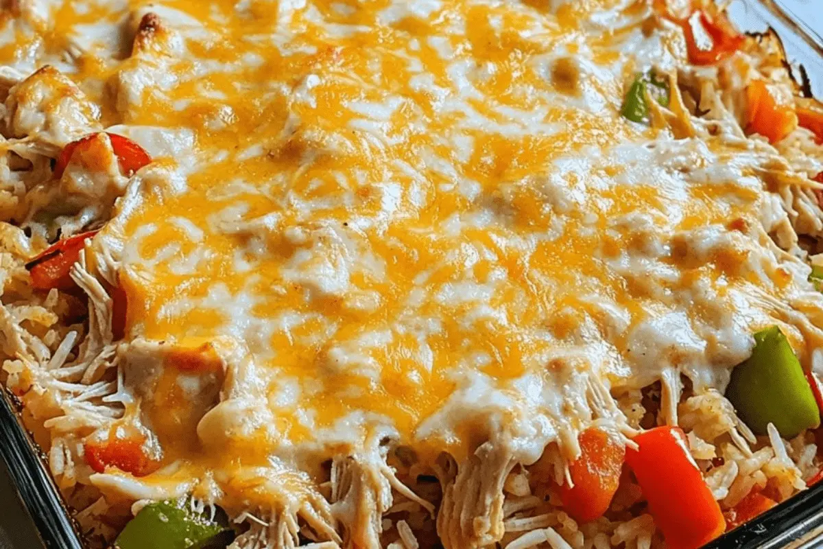 Fajita Chicken Casserole