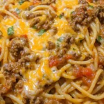 Taco Spaghetti A Bold Fusion of Two Comfort Food Favorites